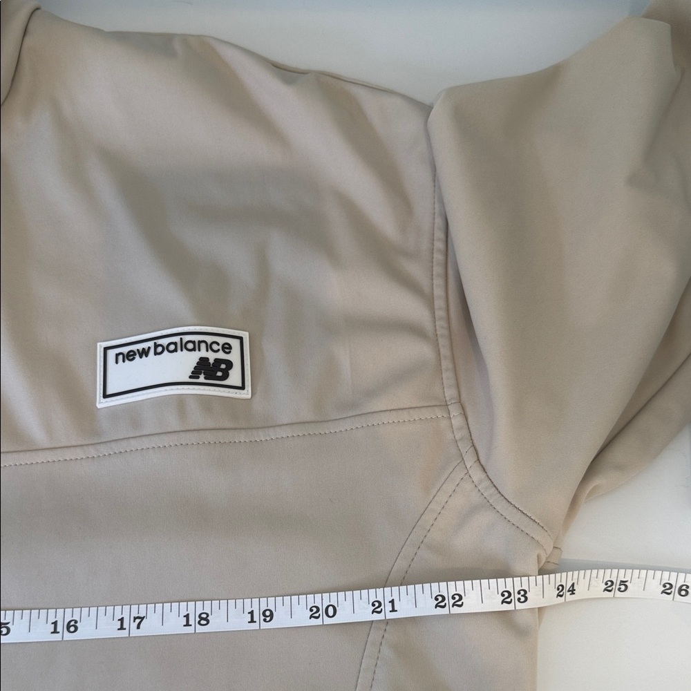 New Balance Beige Windbreaker Jacket - Picture 6 of 13